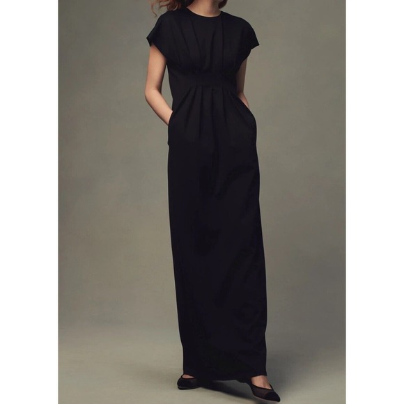 Lisa Perry Dresses & Skirts - Lisa Perry Black Maxi Dress Women's Size 10 Pockets